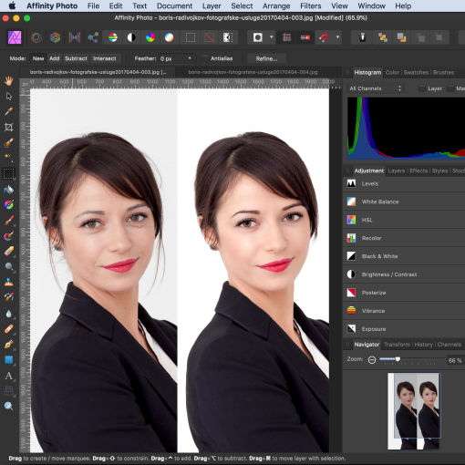 Affinity Photo - program za obradu fotografija